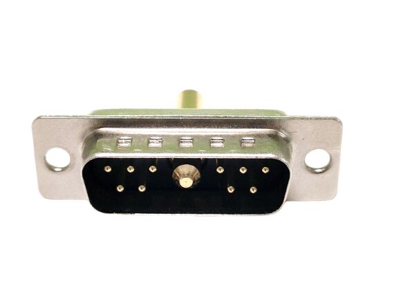 大電流 11W1 公頭 傳統(tǒng)焊線(xiàn)式 光孔 黑膠連接器